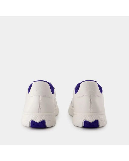 Burberry White Terrace Sneakers
