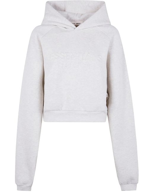 Fear Of God White 90's Raglan" Hoodie