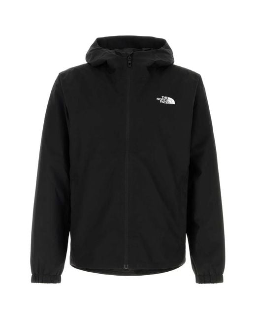 The North Face Black Polyester Windbreaker Jacket For for men