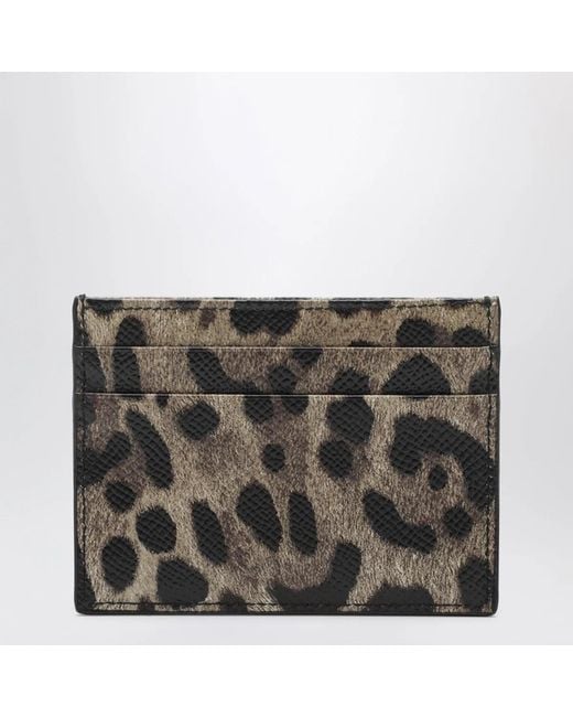 Dolce & Gabbana Metallic Dolce&Gabbana Card Holder