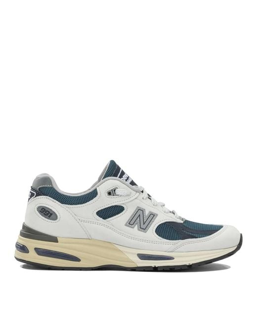 New Balance White "Made for men