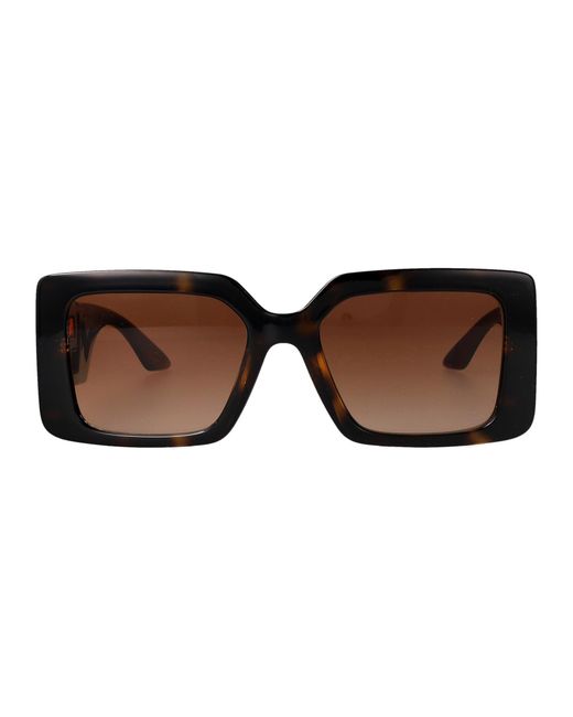 Versace Brown Injected Sunglasses