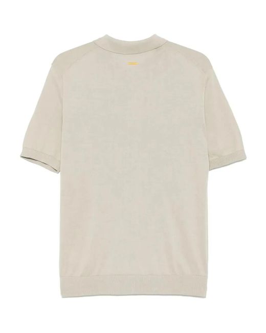 Aspesi Natural Polo Shirt Short Sleeve for men