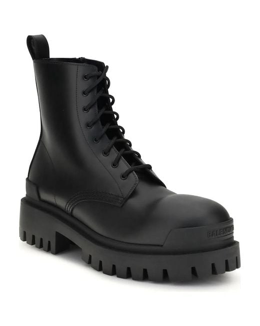 Balenciaga Black Calfskin Boots for men