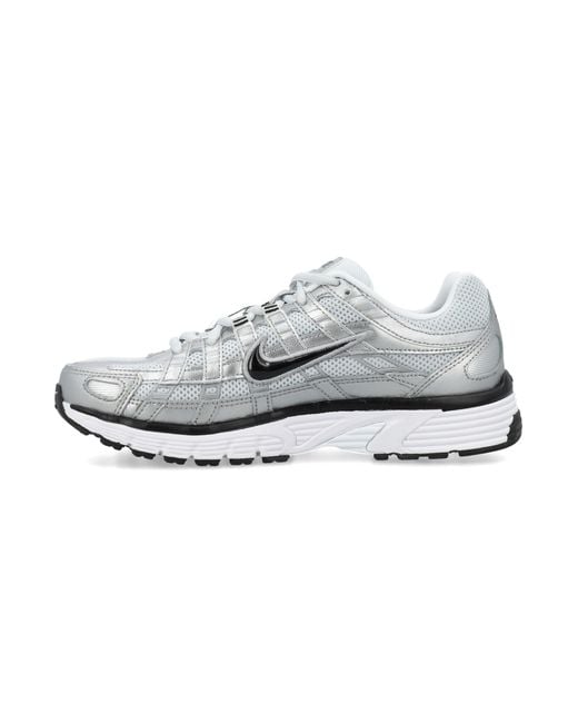 Nike White P-6000 Sneakers