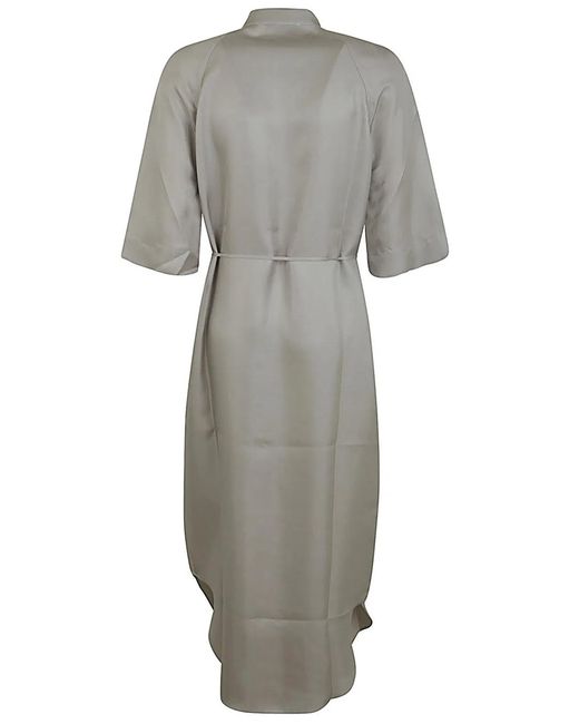 Loulou de Saison Gray Durion Long Dress