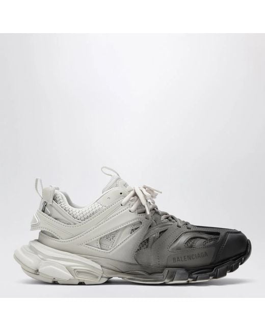 Balenciaga Gray Track Gradient Sneakers for men