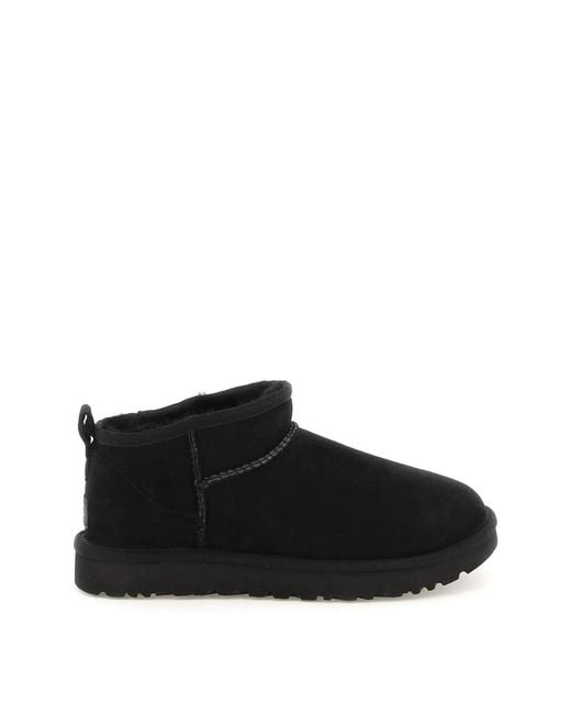 Ugg Black Classic Ultra Mini