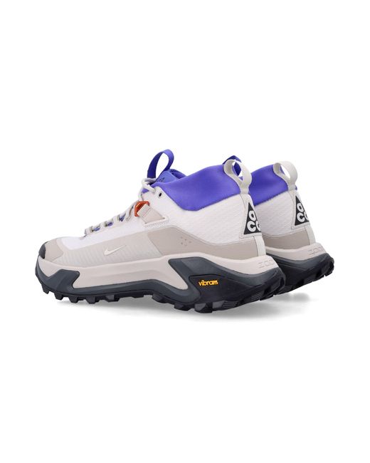 Nike Blue Acg Zegama Hike Shoes for men