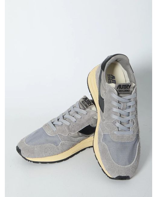 Autry White Reelwind Low Sneakers for men