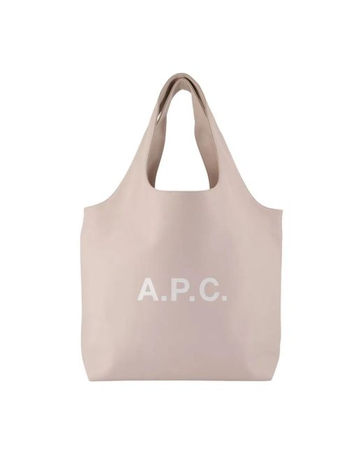 A.P.C. Pink Shopping Bag Ninon