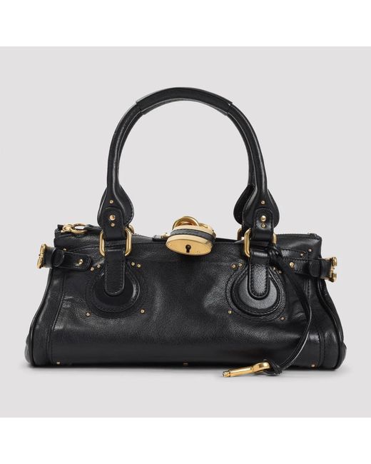Chloé Black Paddington Bag