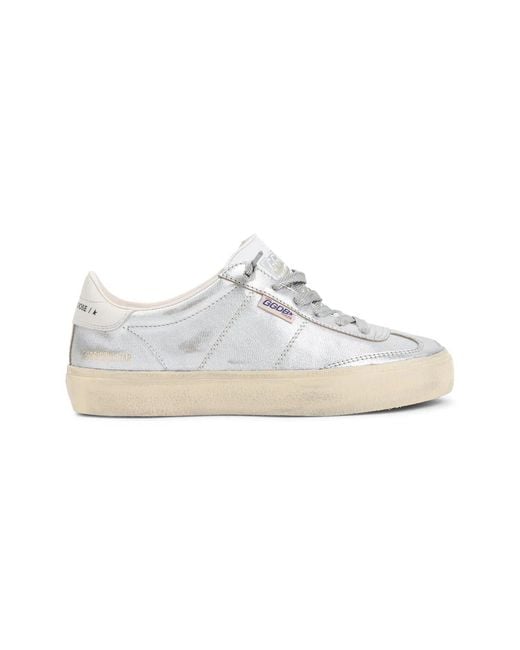 Golden Goose Deluxe Brand White Soul-Star Sneakers