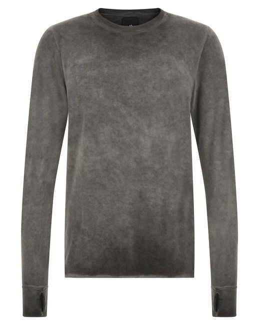 Thom Krom Gray 'M Ts 970' T-Shirt for men