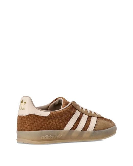 Adidas Originals Brown "Gazelle Indoor" Sneakers