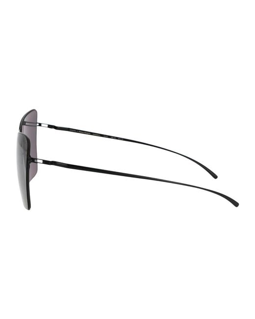 Mykita Gray Metal Frame Sunglasses