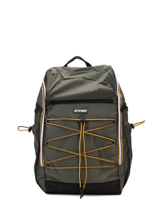 K-Way Black Backpack Monte Limar for men