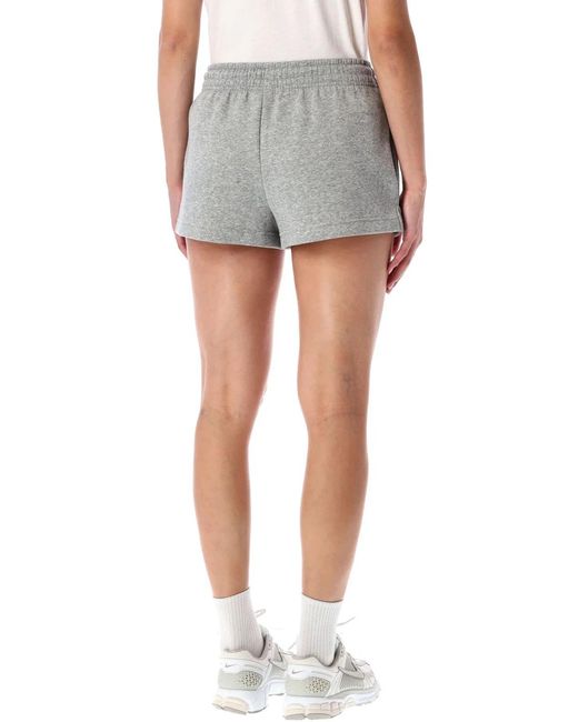 Nike Gray Mid-Rise Shorts