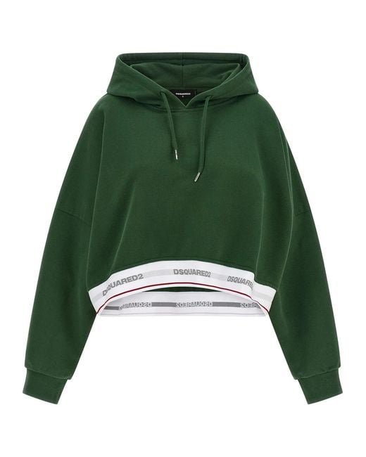 DSquared² Green 'Onion' Hoodie