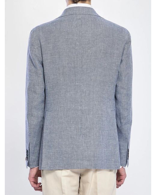 Tagliatore Blue Jacket for men