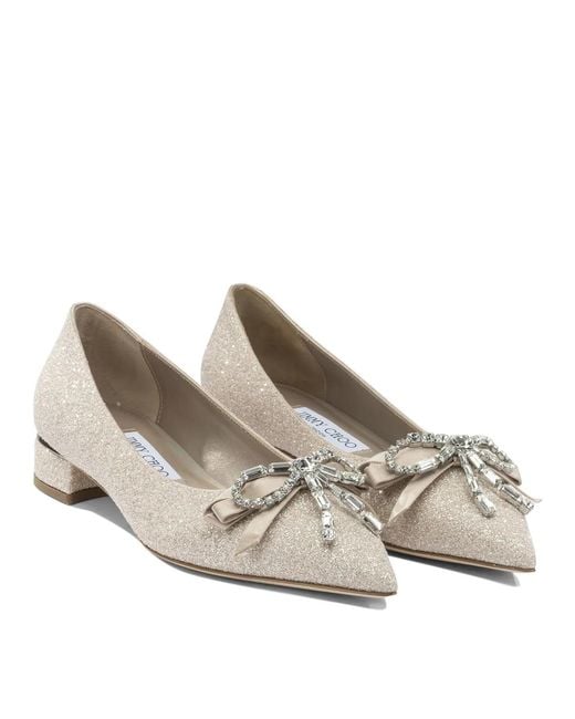 Jimmy Choo Metallic "Auria 25 Mm" Pump