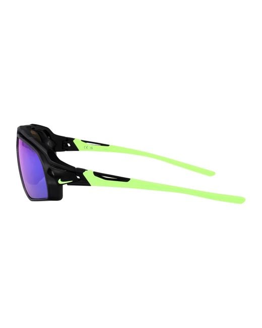 Nike Green W/ Mirror Matte Acetate Sunglasses