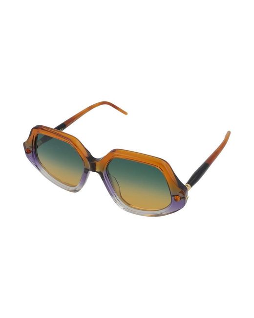 Kuboraum Green Sunglasses P20 Gro/19/1
