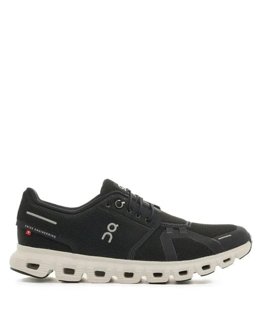On Shoes Black Cloud 6 Sneakers for men