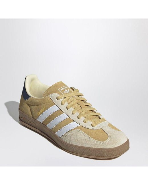 Adidas Natural Gazelle Indoor Oatmeal Colour Snaeker for men