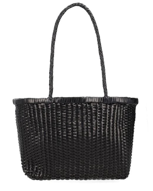 Dragon Diffusion Black Borsa "B Weave" Small