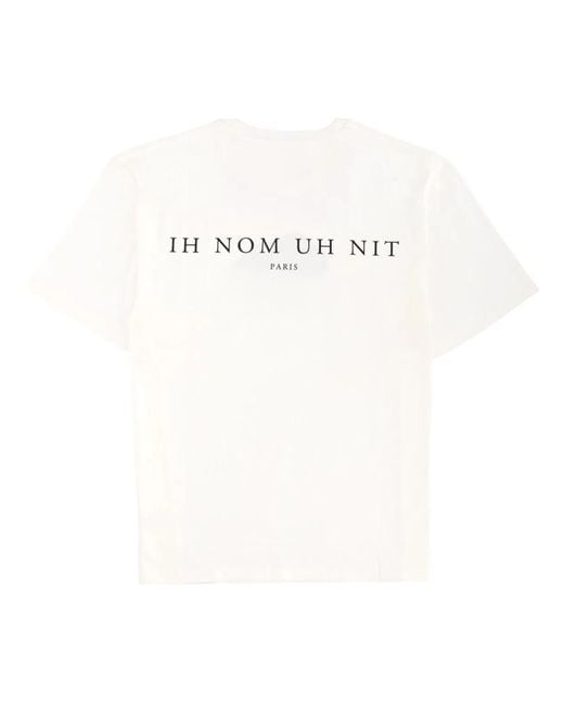 Ih Nom Uh Nit Black T-Shirt With Print for men