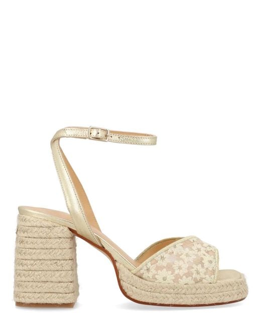 Castaner Natural Castañer Goat Leather Heels
