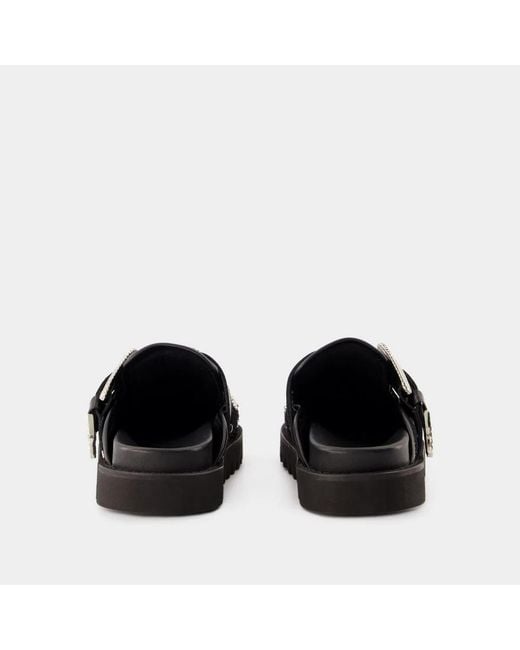 Toga Black Aj1058 Sandals