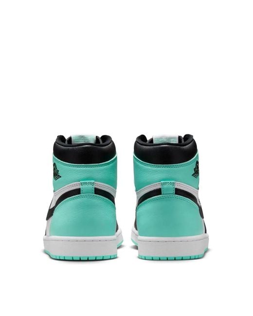 Nike Green Air Jordan 1 Retro High Og Glow' Sneakers for men