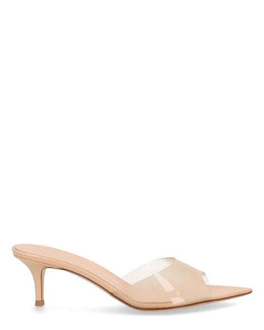 Gianvito Rossi Natural Sandalo "Elle"