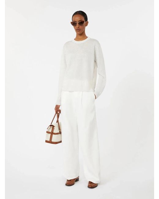 Max Mara White S Max Mara Smmfervore Sweater