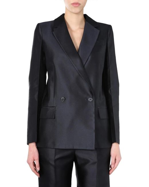 Givenchy Black Double-Breasted Jacket