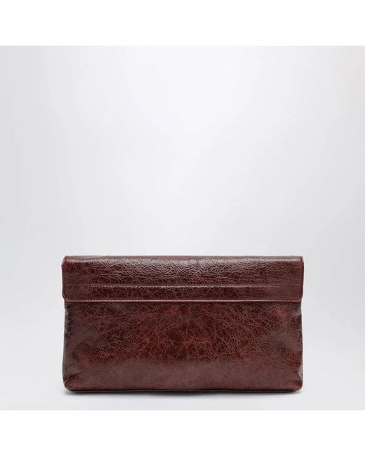 Balenciaga Red Le City Pouch