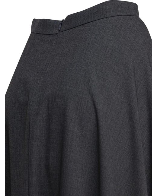 Semler Black Elastane Skirt