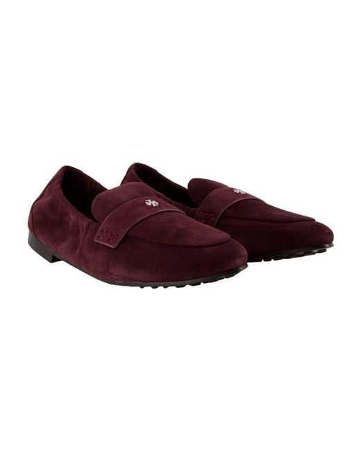 Tory Burch Purple Ballet Loafers