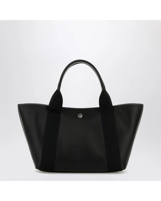 Balenciaga Black Biarritz Shopping Bag