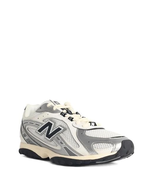 New Balance White 204L
