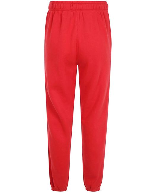 Polo Ralph Lauren Red Knit Jogger Pants