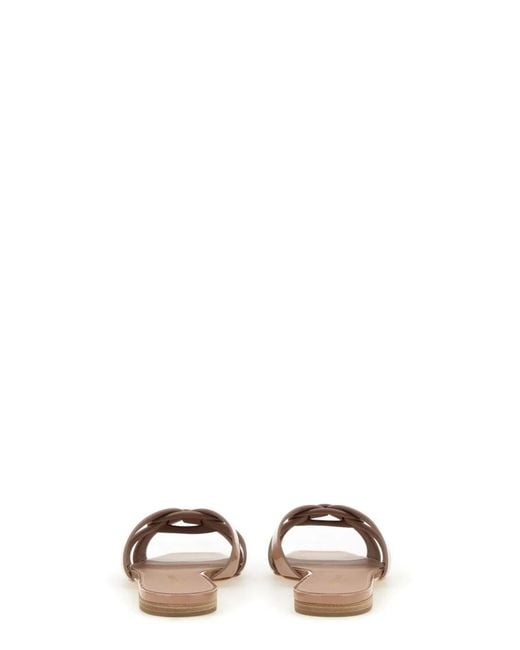 Saint Laurent Natural Sandal "Nu Pieds Tribute 05"