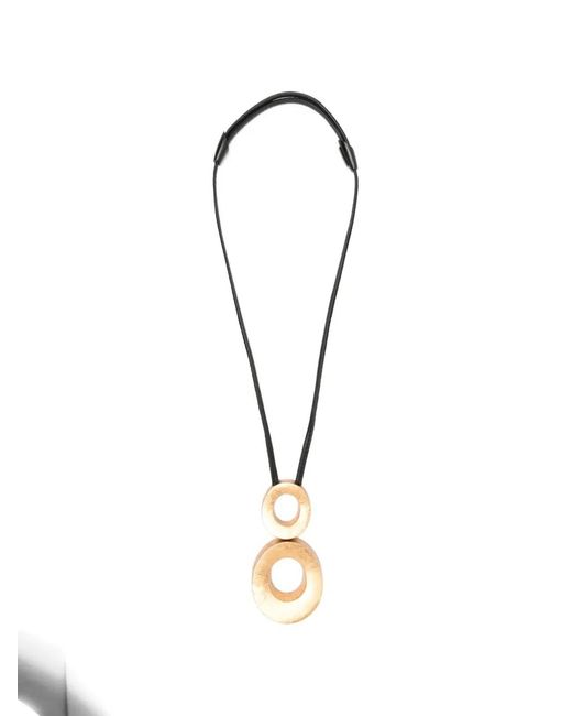 Monies White "Eska" Pendant