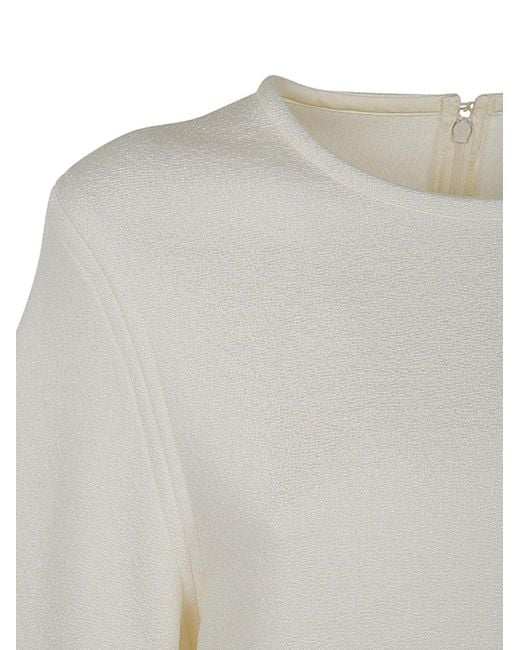 Jil Sander Gray Top Cn Ls