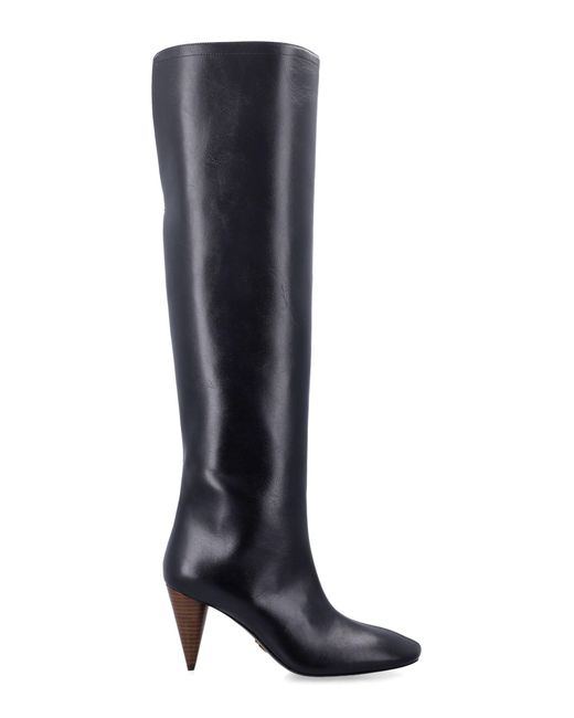 Stella McCartney Blue Knee Boots