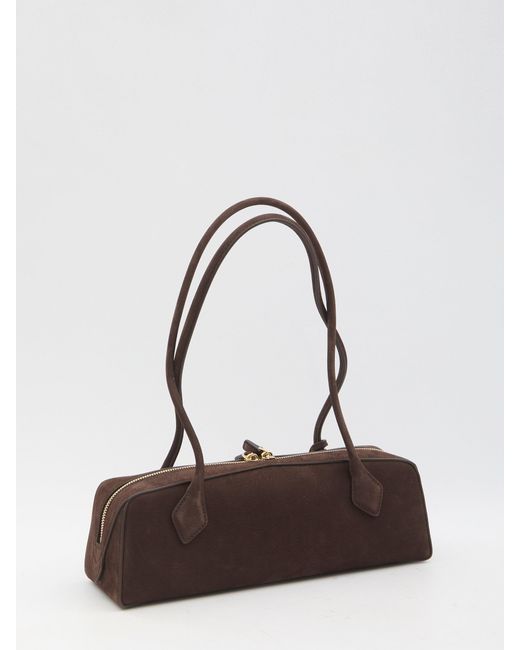 Alaïa Brown Alaia Teckel Medium Shoulder Bag