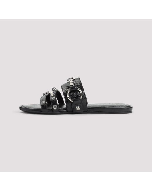 Balenciaga Black Sliders