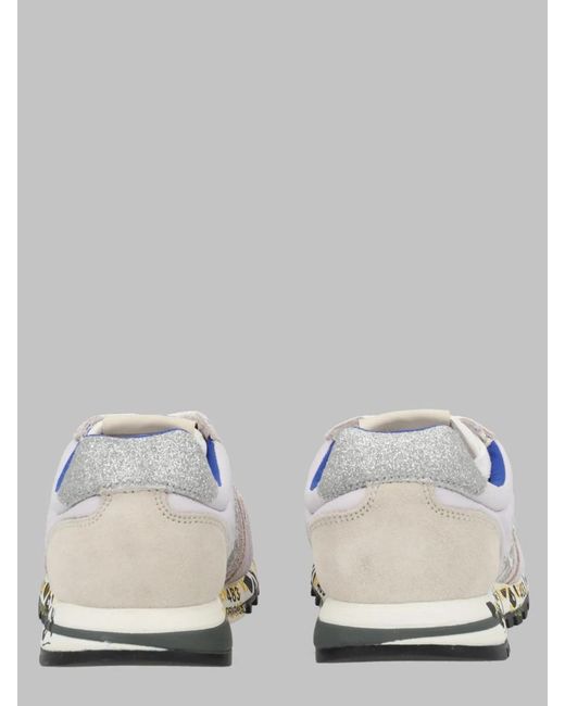 Premiata Will Be White Sneakers "Sky"